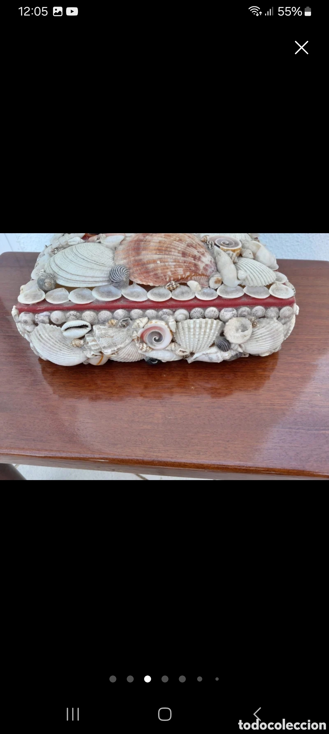Artesan&iacute;a: Cofre de conchas artesanal - Foto 3