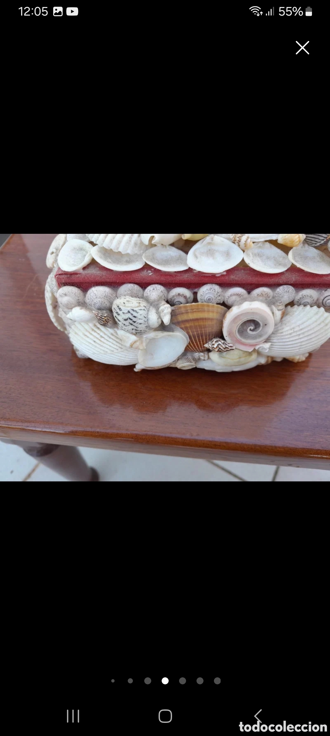 Artesan&iacute;a: Cofre de conchas artesanal - Foto 5