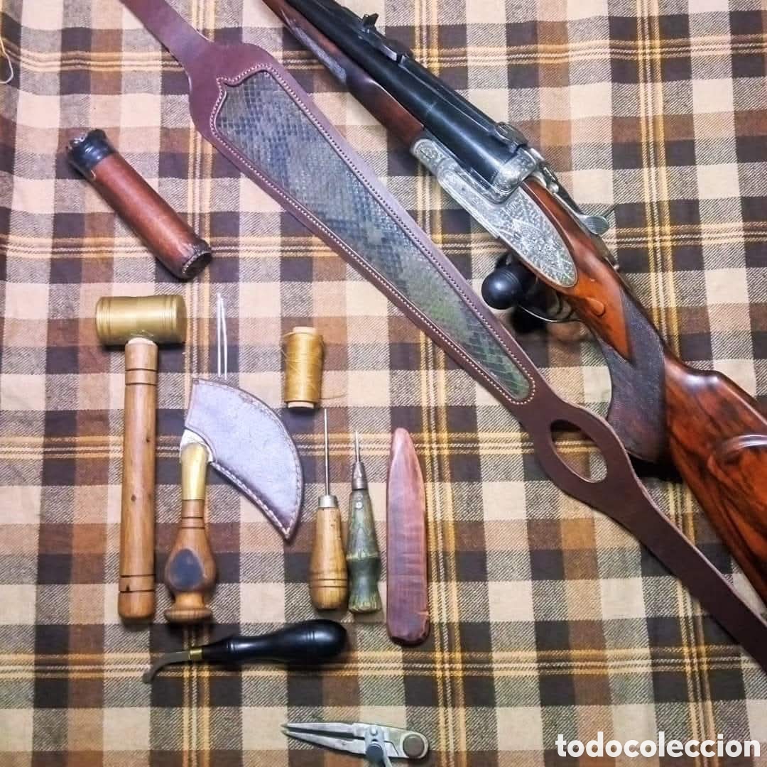 Artesan&iacute;a: Correa rifle lujo hecha a mano - Foto 1