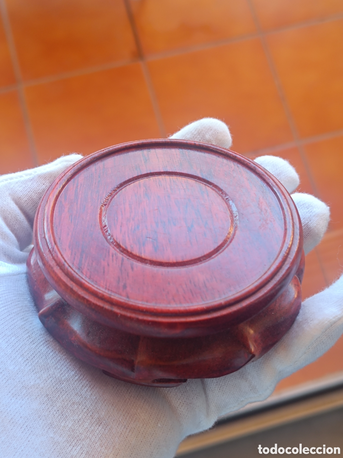 Artesan&iacute;a: Base stand madera para figuras o jarrones - Foto 1