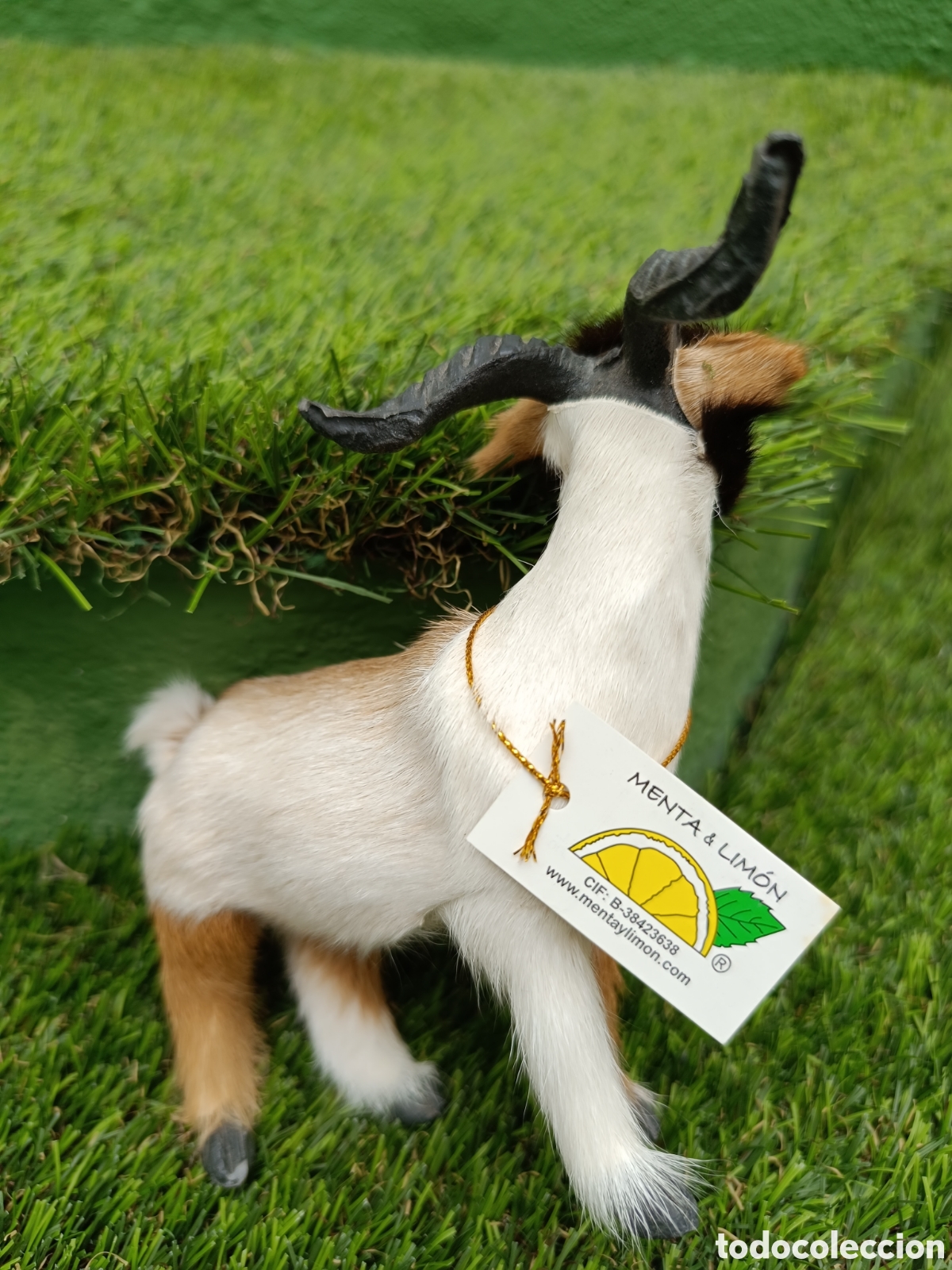 Artesan&iacute;a: Figura cabrita con pelo - Foto 2