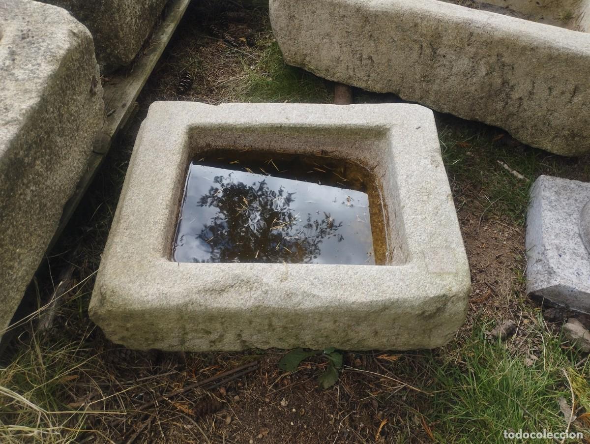 Artesan&iacute;a: Pila Rectangular de Granito 61x47x18 // jrsanchezantiques - Foto 4