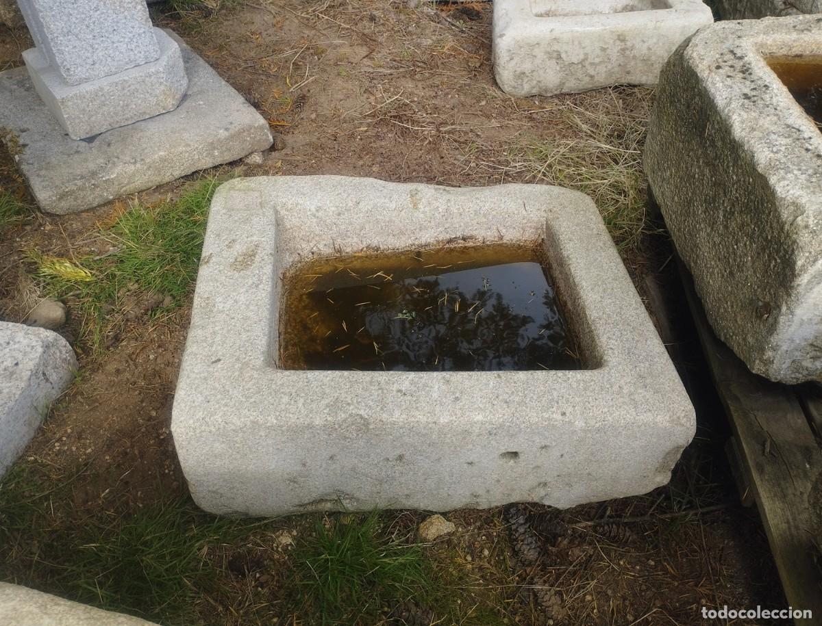 Artesan&iacute;a: Pila Rectangular de Granito 61x47x18 // jrsanchezantiques - Foto 6