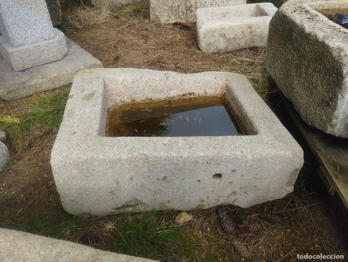 Artesan&iacute;a: Pila Rectangular de Granito 61x47x18 // jrsanchezantiques - Foto 7