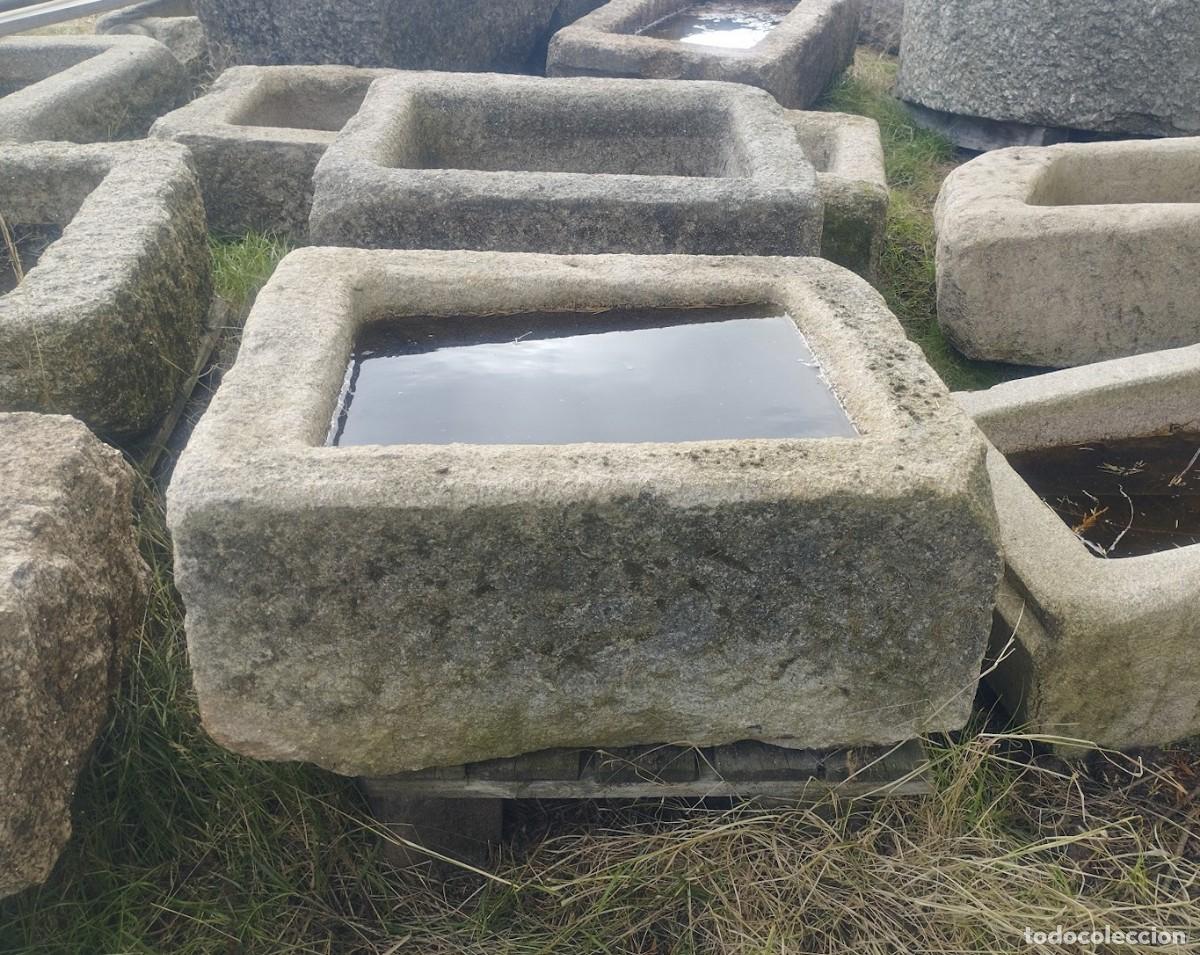 Artesan&iacute;a: Pila Rectangular de Granito 62x52x28 // jrsanchezantiques - Foto 1