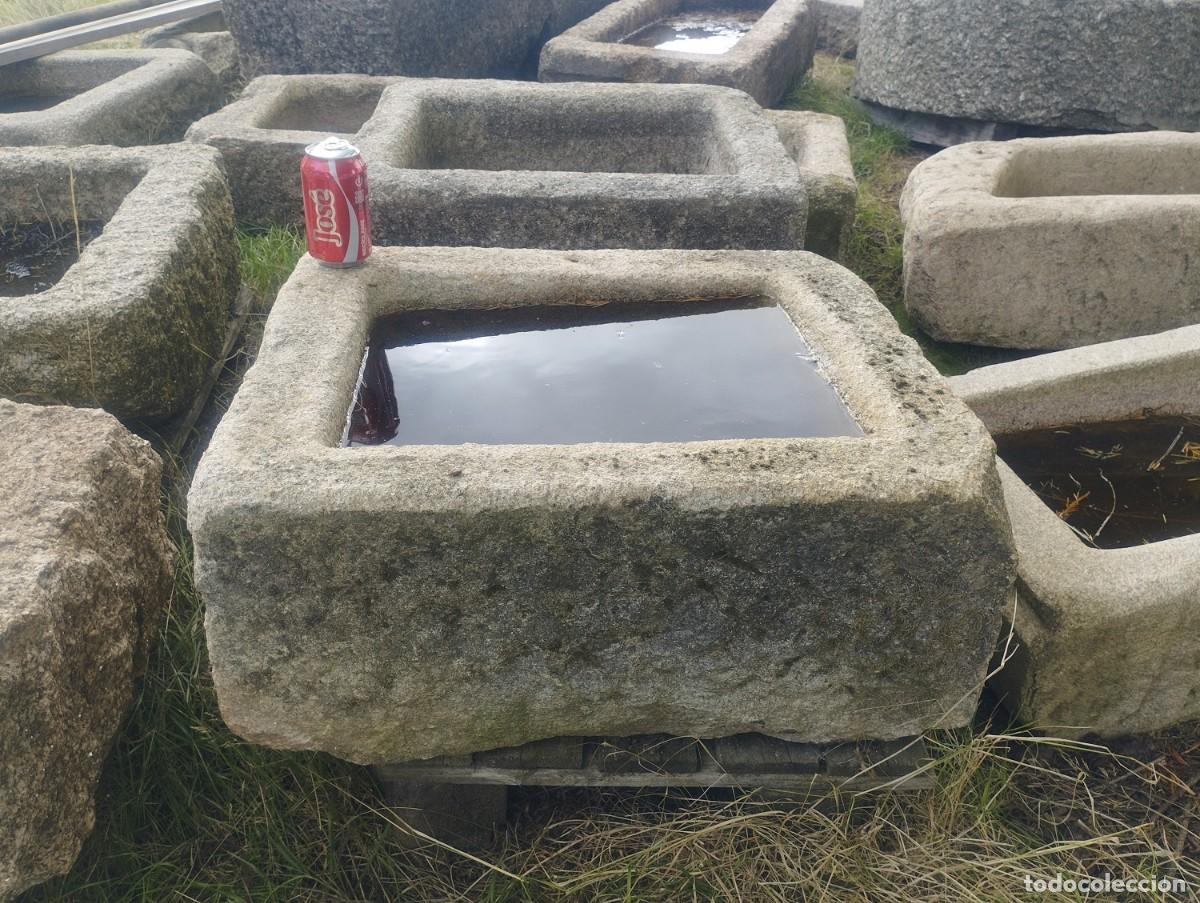 Artesan&iacute;a: Pila Rectangular de Granito 62x52x28 // jrsanchezantiques - Foto 2