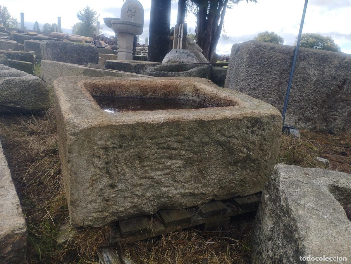 Artesan&iacute;a: Pila Rectangular de Granito 63x52x30 // jrsanchezantiques - Foto 5