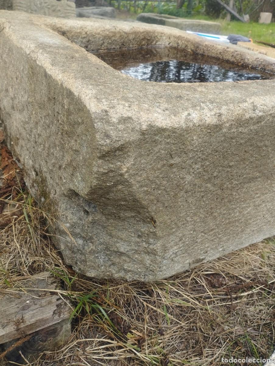 Artesan&iacute;a: Pila Rectangular de Granito 63x52x30 // jrsanchezantiques - Foto 10