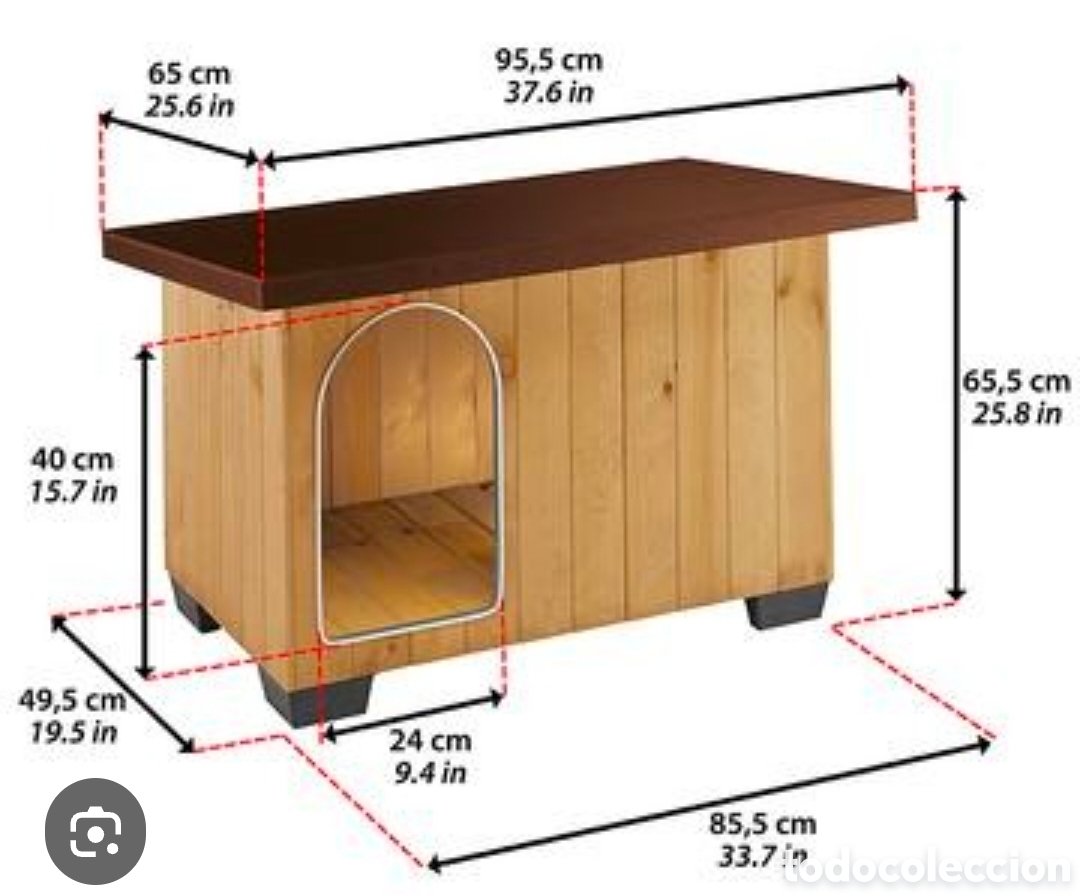 Artesan&iacute;a: Caseta de perro grande - Foto 7