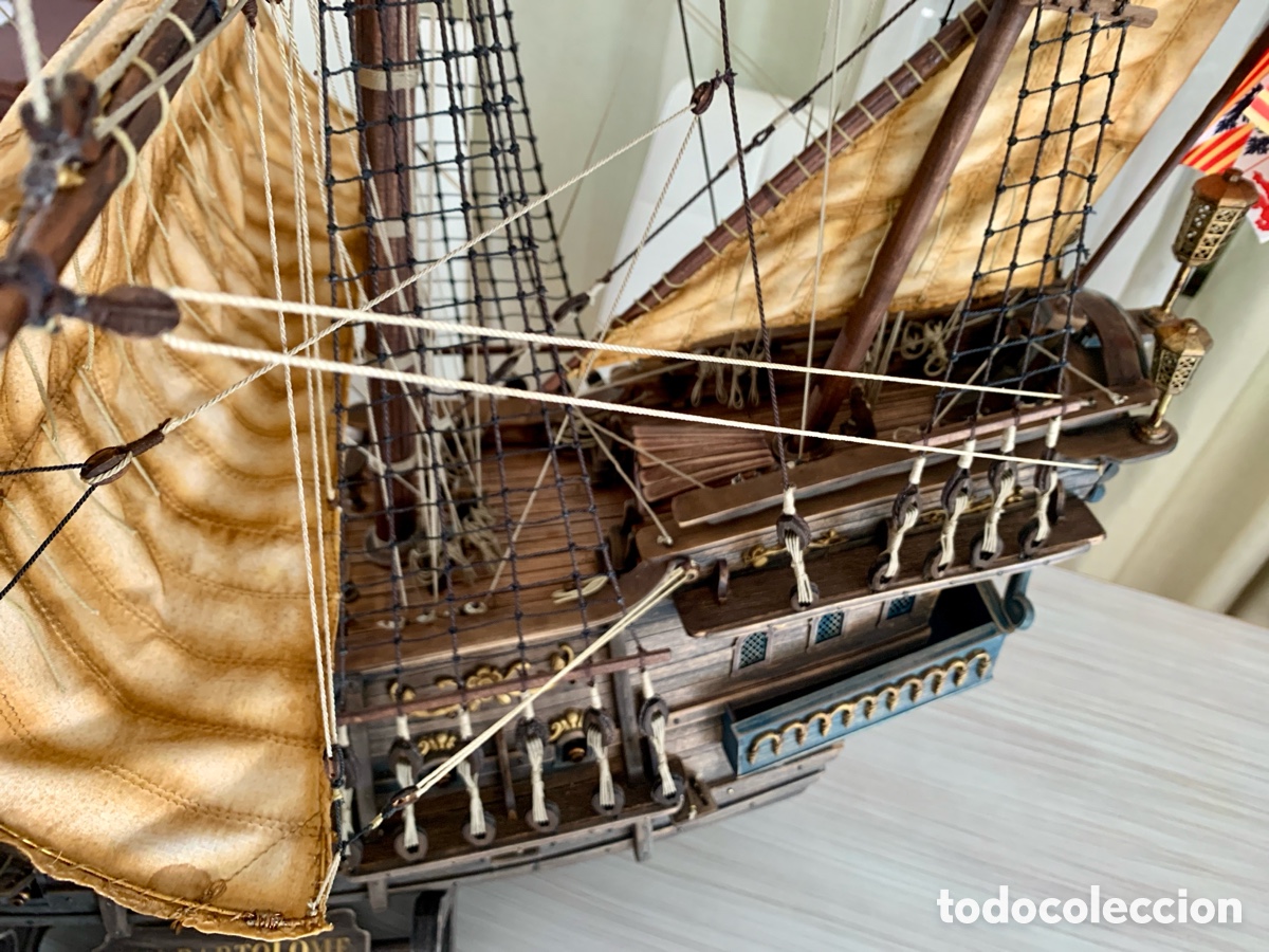 Artesan&iacute;a: Maqueta naval Gale&oacute;n San Bartolom&eacute; - Foto 4