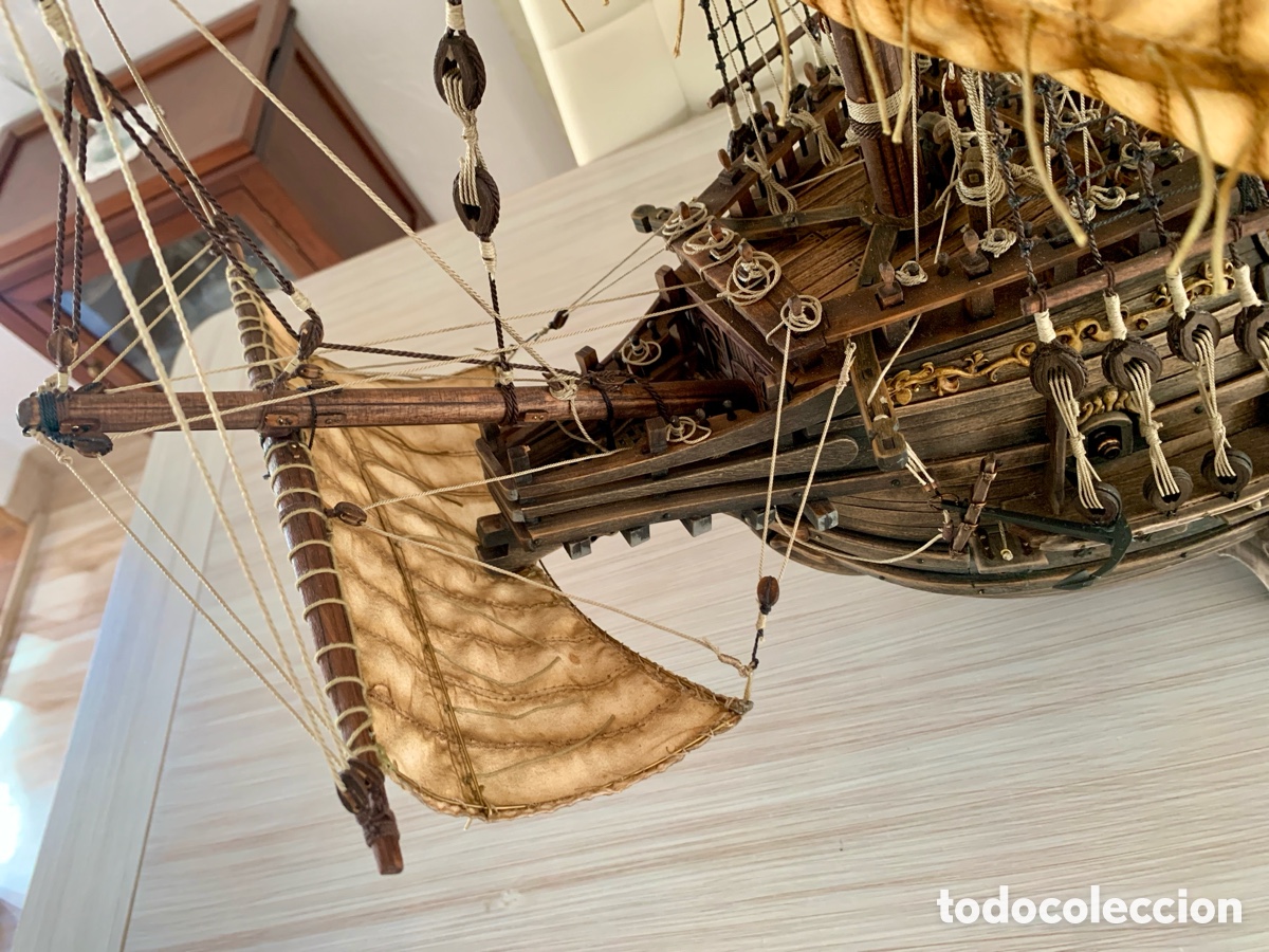Artesan&iacute;a: Maqueta naval Gale&oacute;n San Bartolom&eacute; - Foto 6