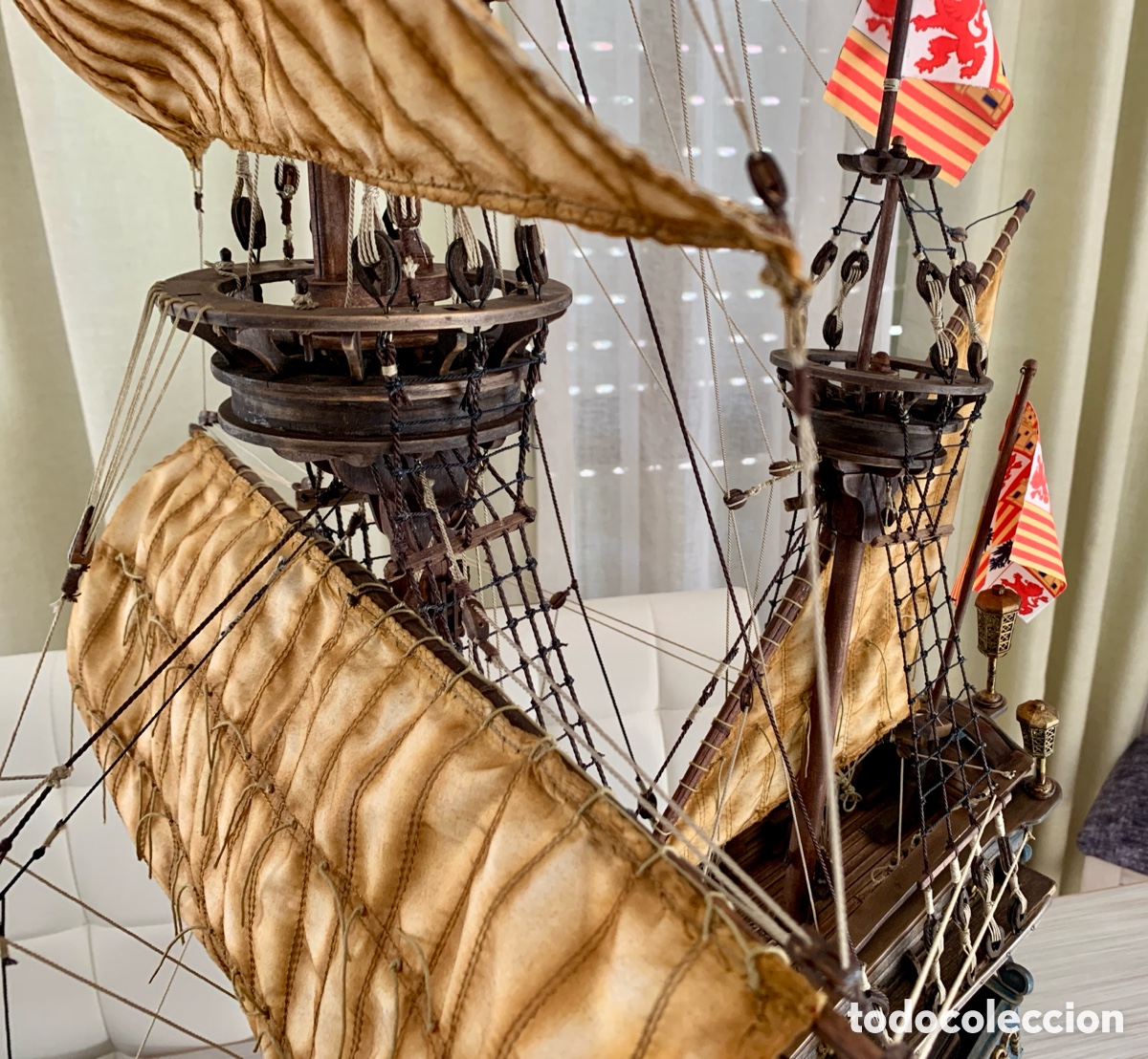 Artesan&iacute;a: Maqueta naval Gale&oacute;n San Bartolom&eacute; - Foto 9