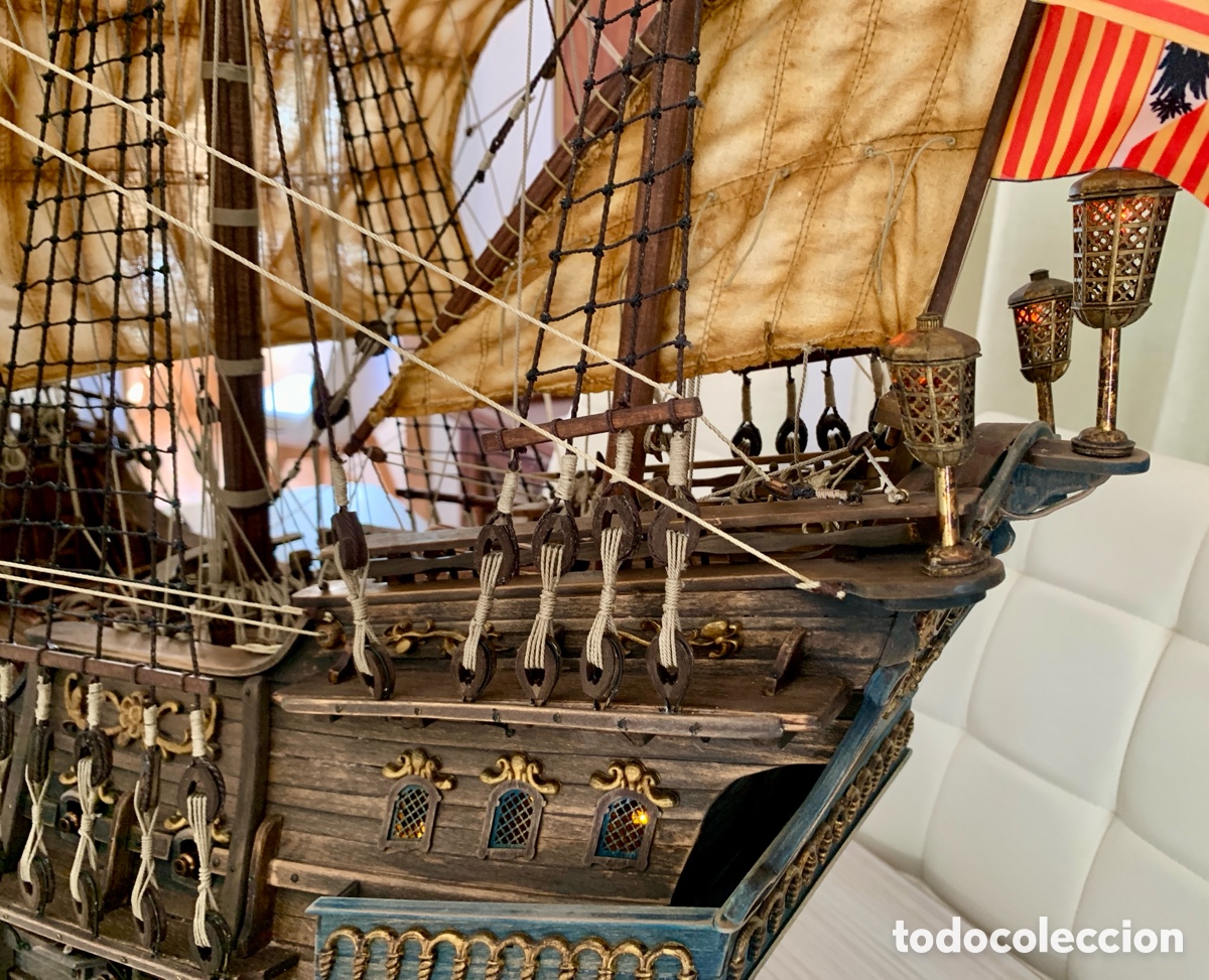 Artesan&iacute;a: Maqueta naval Gale&oacute;n San Bartolom&eacute; - Foto 10