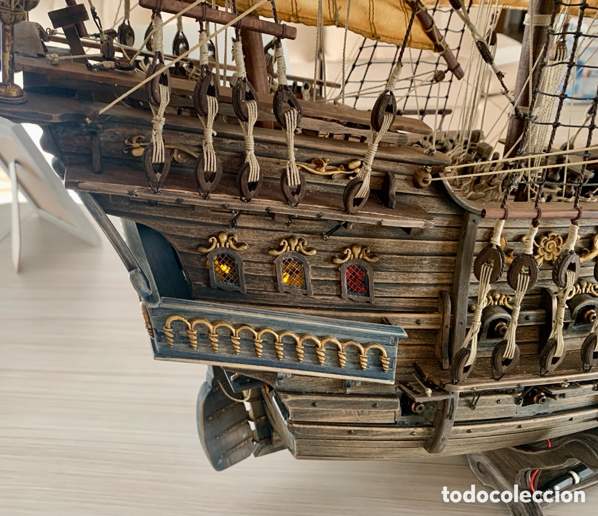 Artesan&iacute;a: Maqueta naval Gale&oacute;n San Bartolom&eacute; - Foto 12