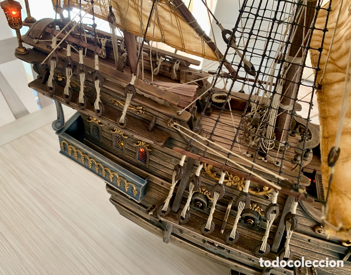 Artesan&iacute;a: Maqueta naval Gale&oacute;n San Bartolom&eacute; - Foto 15