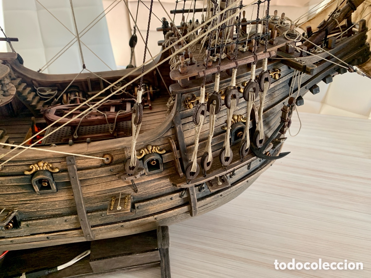 Artesan&iacute;a: Maqueta naval Gale&oacute;n San Bartolom&eacute; - Foto 16