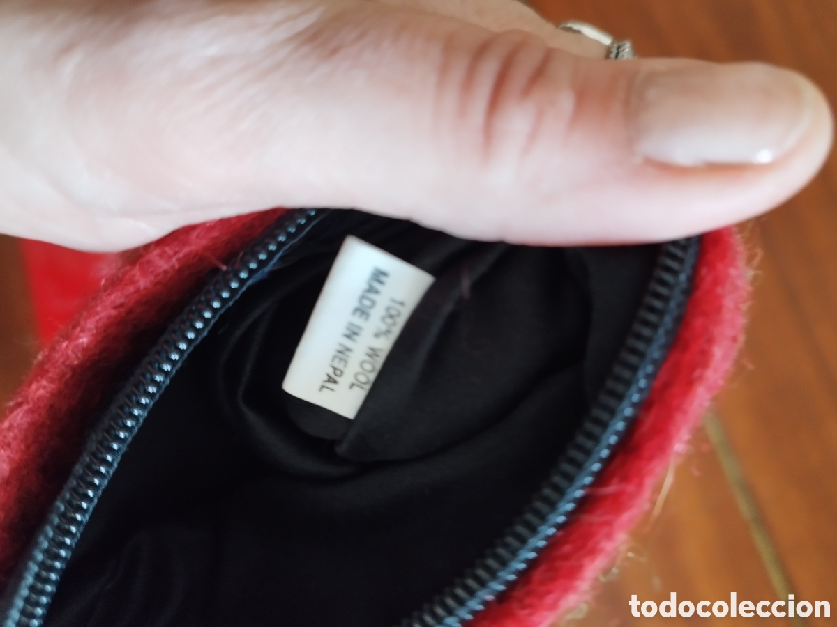 Artesan&iacute;a: Monedero lana 100% Nepal - Foto 4