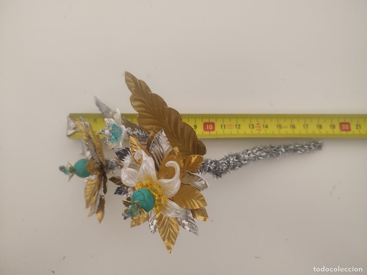 Artesan&iacute;a: Ramillete flores talco - Foto 3