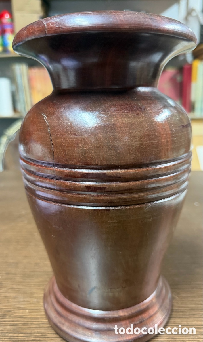 Artesan&iacute;a: Jarr&oacute;n decorativo madera maciza - Foto 2