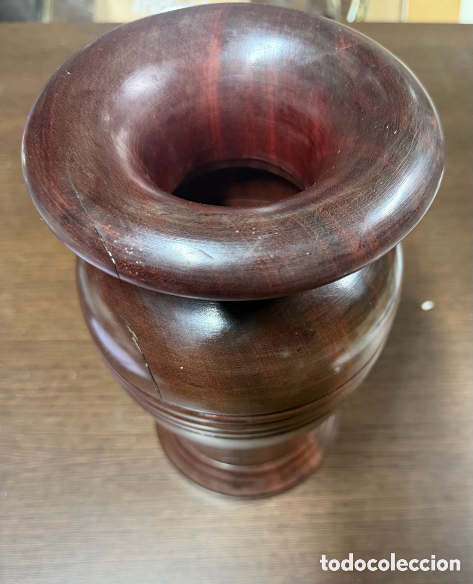 Artesan&iacute;a: Jarr&oacute;n decorativo madera maciza - Foto 1