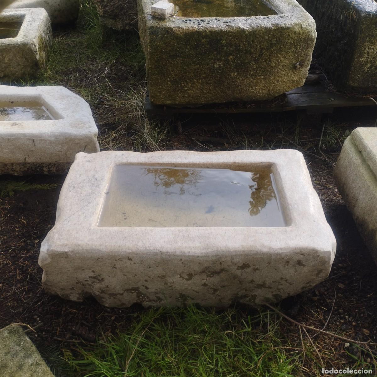 Artesan&iacute;a: Pila Rectangular de Granito 60x38x19 // jrsanchezantiques - Foto 1