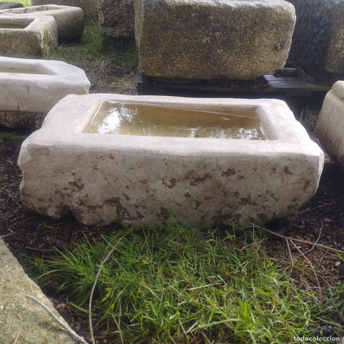 Artesan&iacute;a: Pila Rectangular de Granito 60x38x19 // jrsanchezantiques - Foto 6