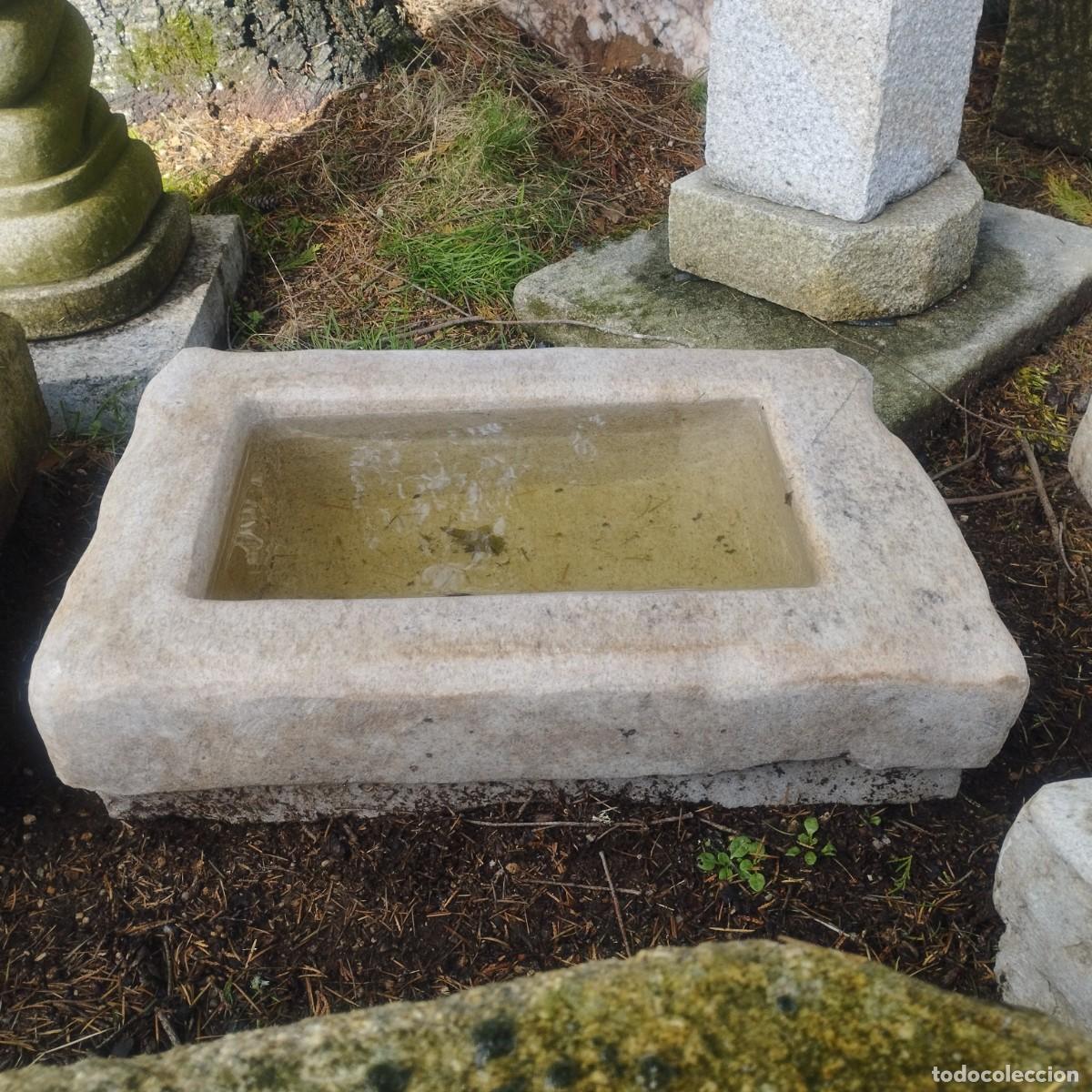 Artesan&iacute;a: Pila Rectangular de Granito 60x38x19 // jrsanchezantiques - Foto 7