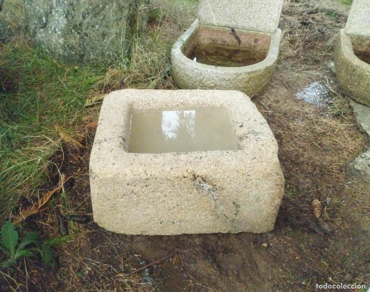 Artesan&iacute;a: Pila Rectangular de Granito 50x46x23 // jrsanchezantiques - Foto 1
