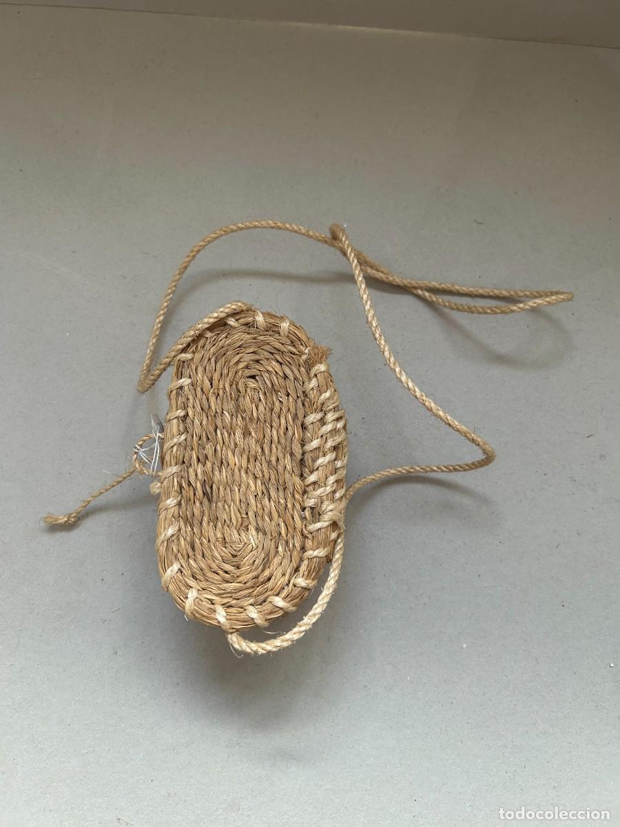 Artesan&iacute;a: Bolso-cesta de esparto ovalado 15x8cm - Foto 2