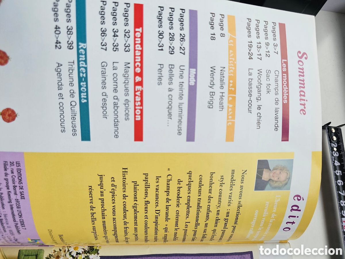 Artesan&iacute;a: Revista de Patchwork manualidades en ingl&eacute;s 2005 - Foto 2