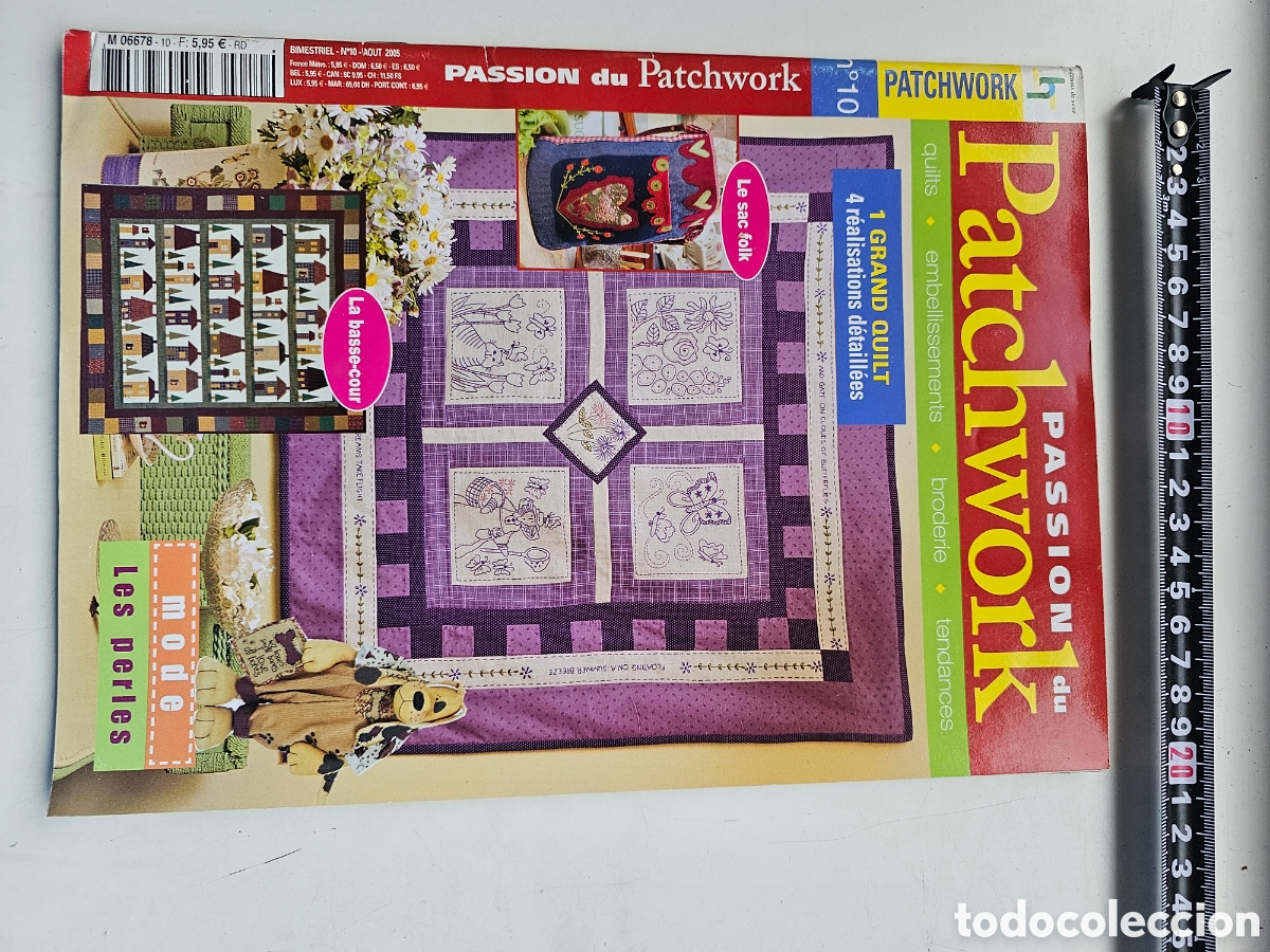 Artesan&iacute;a: Revista de Patchwork manualidades en ingl&eacute;s 2005 - Foto 3
