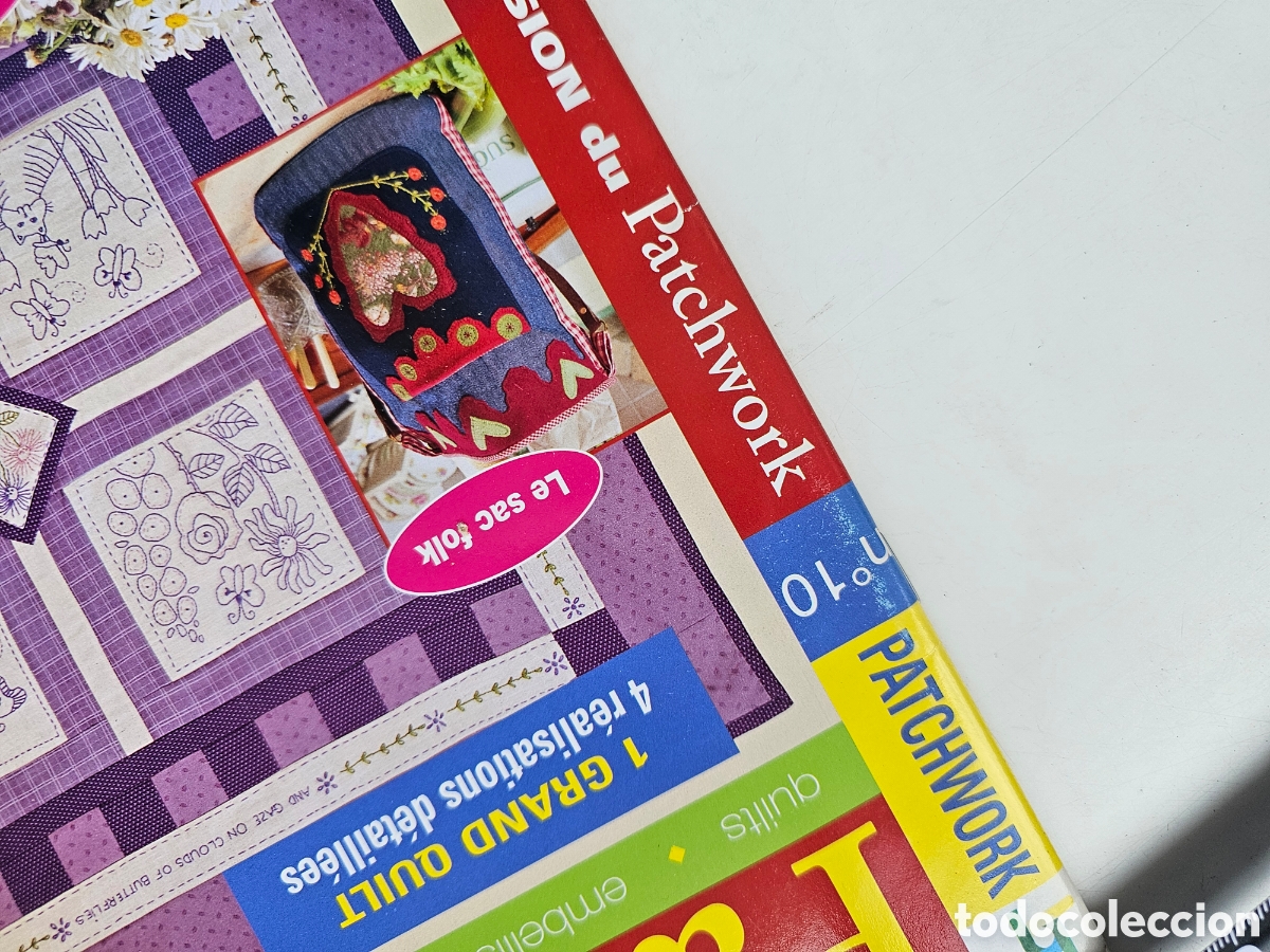 Artesan&iacute;a: Revista de Patchwork manualidades en ingl&eacute;s 2005 - Foto 4