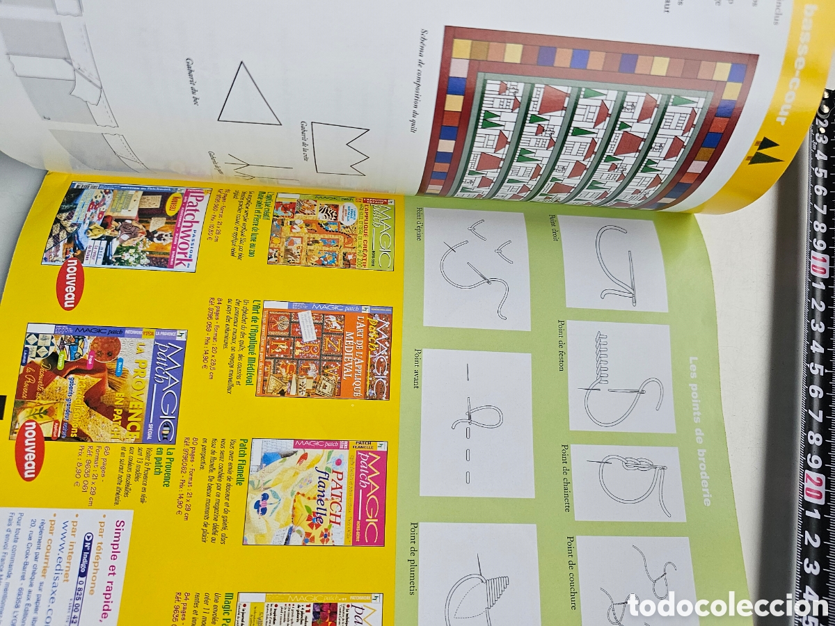 Artesan&iacute;a: Revista de Patchwork manualidades en ingl&eacute;s 2005 - Foto 11