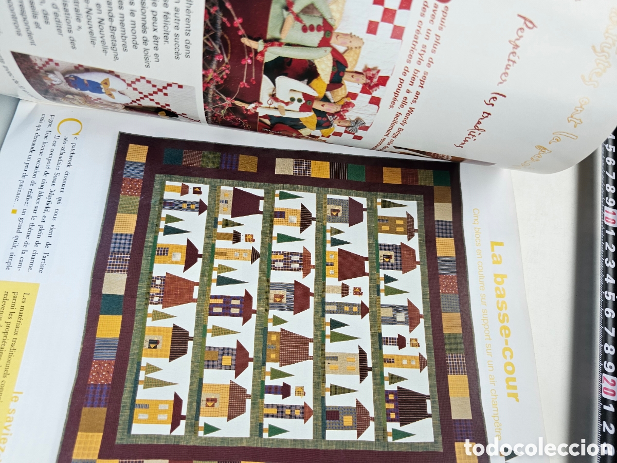 Artesan&iacute;a: Revista de Patchwork manualidades en ingl&eacute;s 2005 - Foto 13