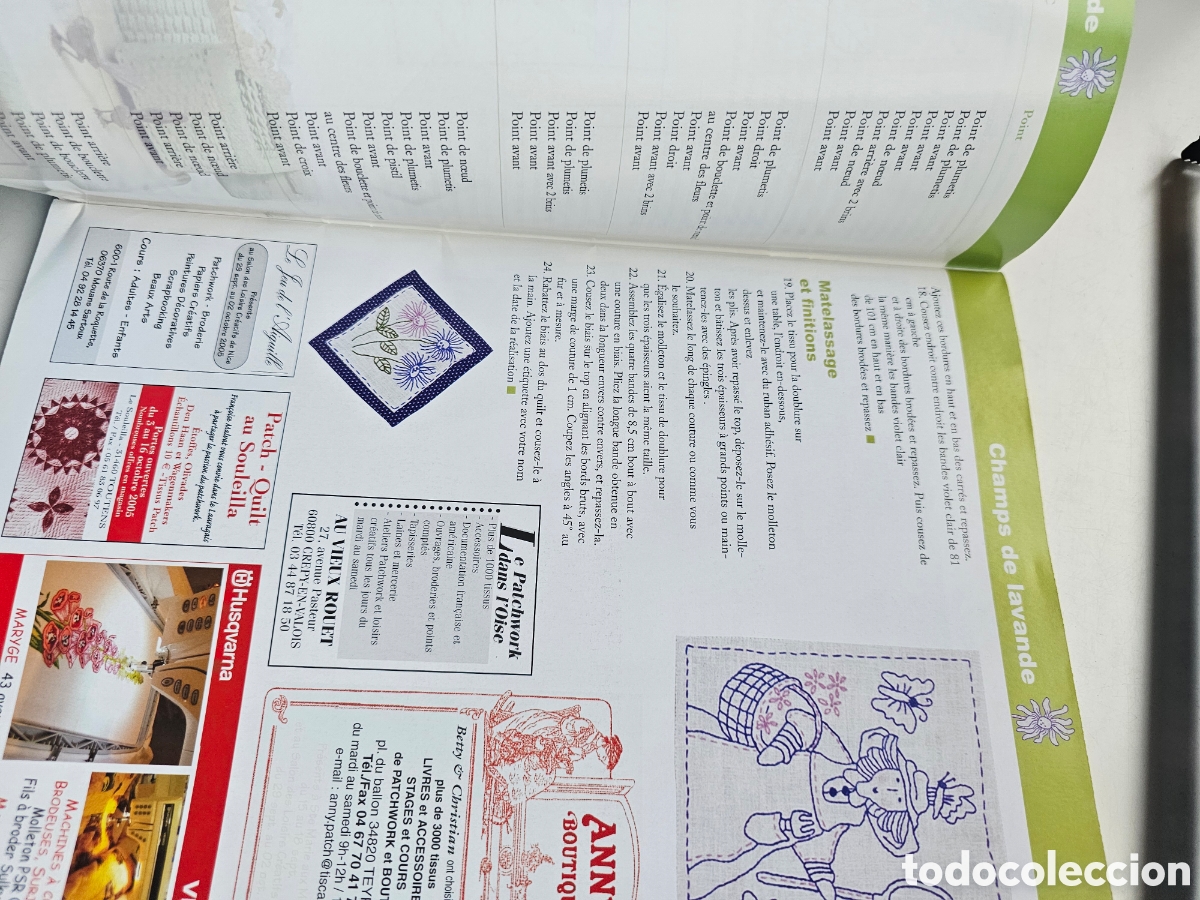 Artesan&iacute;a: Revista de Patchwork manualidades en ingl&eacute;s 2005 - Foto 17