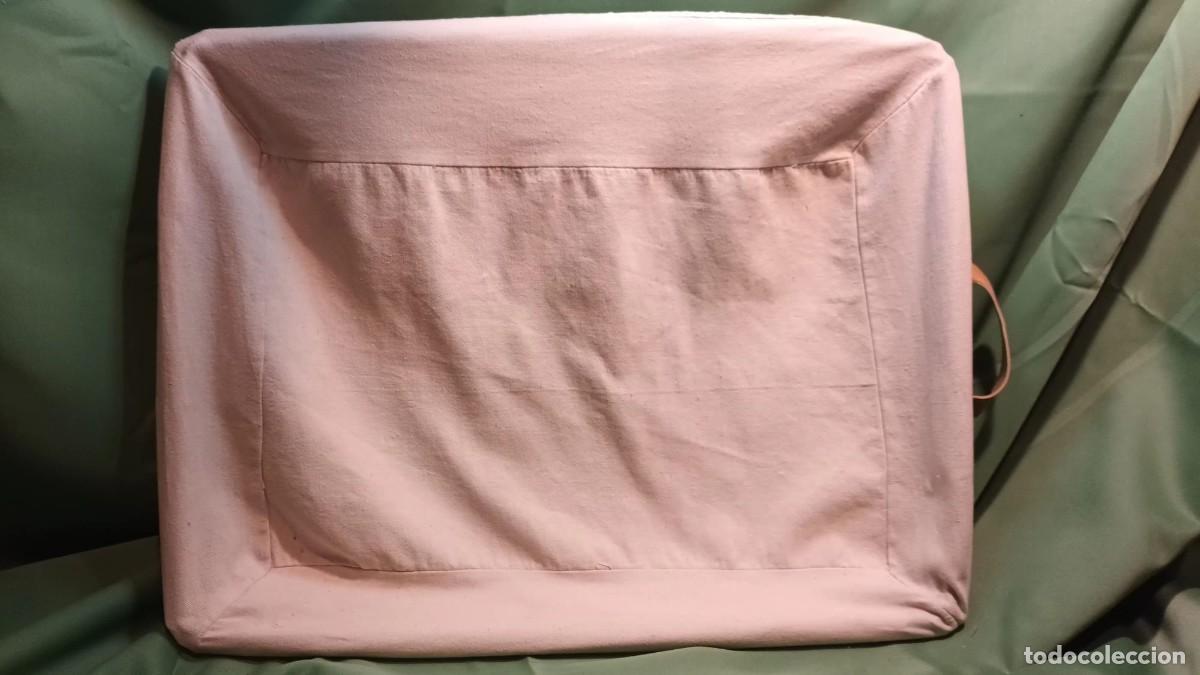 Artesan&iacute;a: BANDEJA DE MIMBRE RECTANGULAR CON ASAS DE CUERO. - Foto 11
