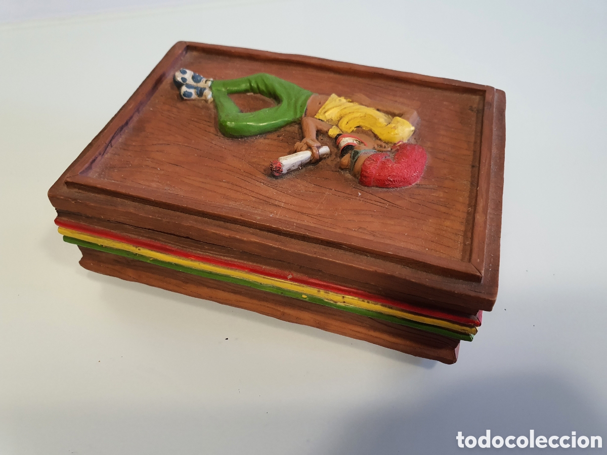 Artesan&iacute;a: Caja decorativa Jamaicano - Foto 2