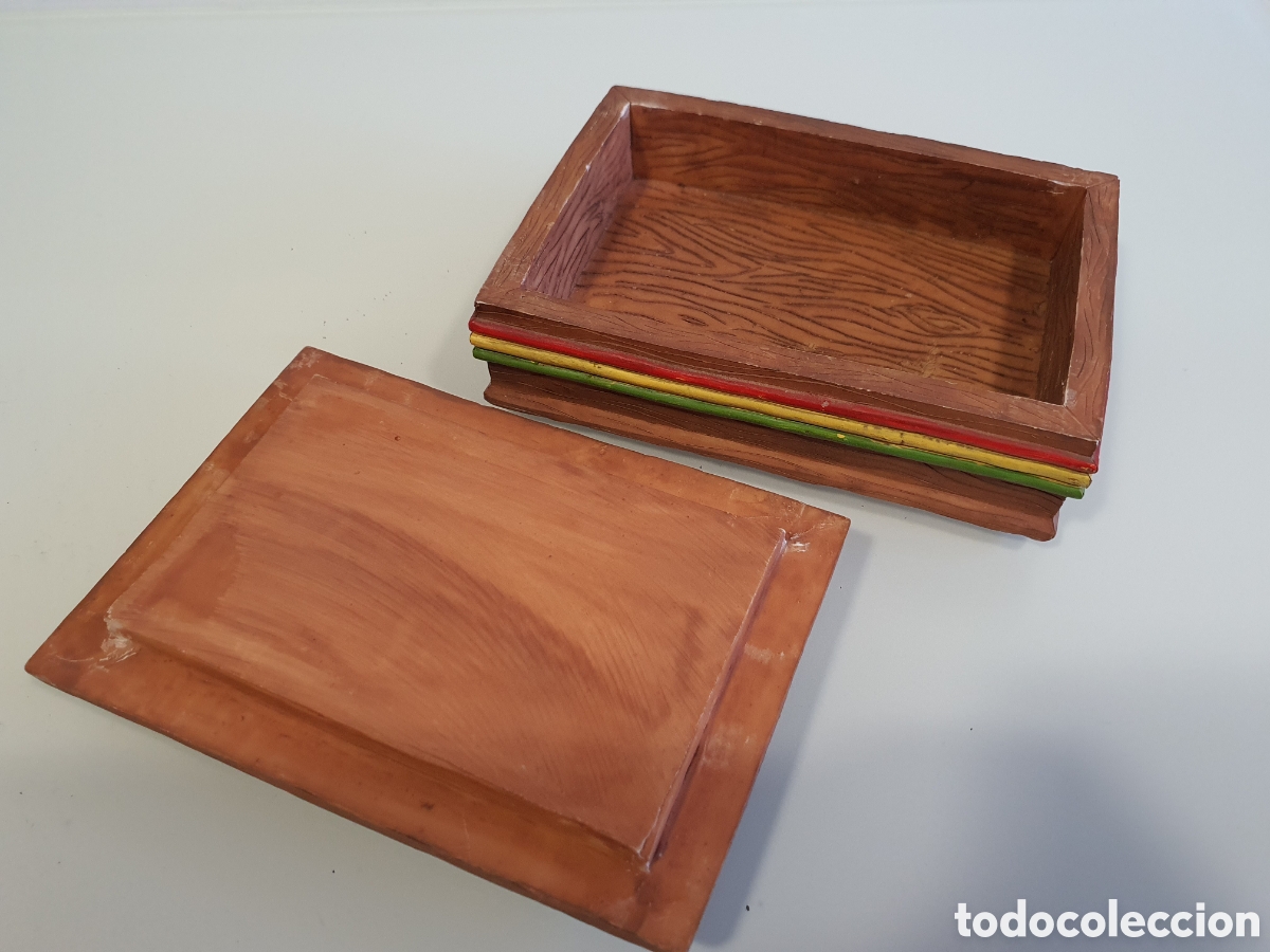 Artesan&iacute;a: Caja decorativa Jamaicano - Foto 4