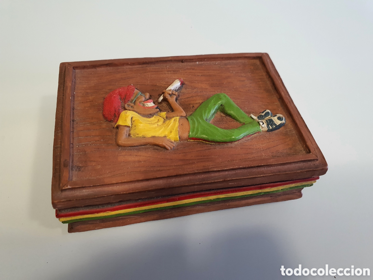 Artesan&iacute;a: Caja decorativa Jamaicano - Foto 1