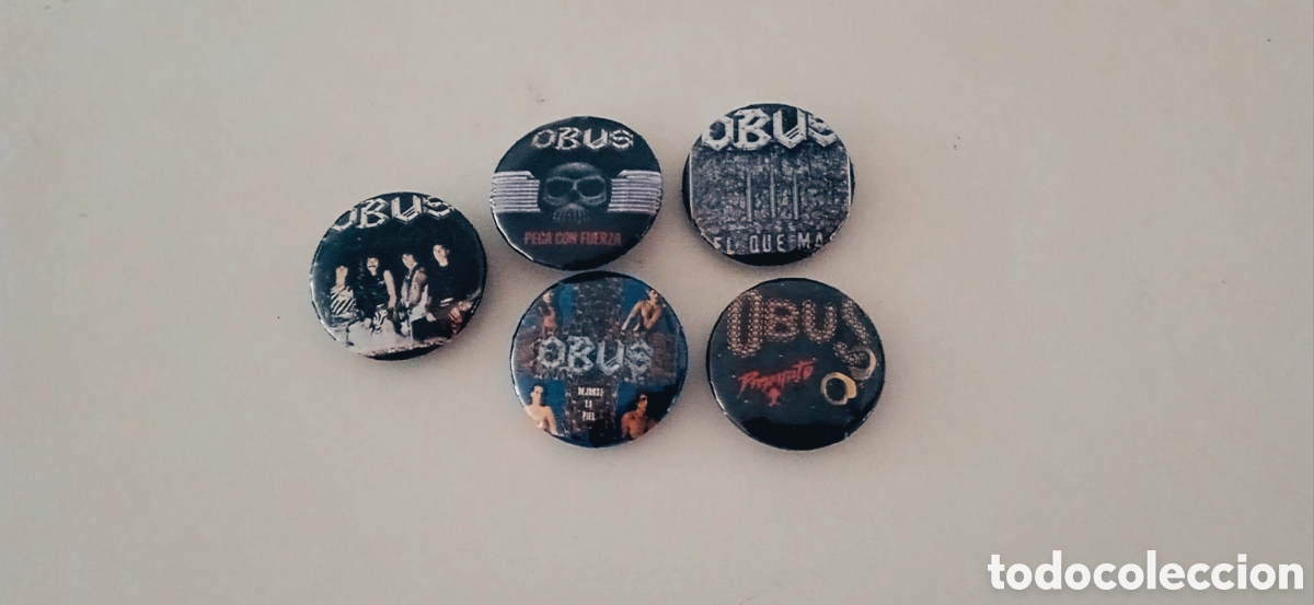Artesan&iacute;a: OBUS - Lote de chapas discos LP - Foto 1