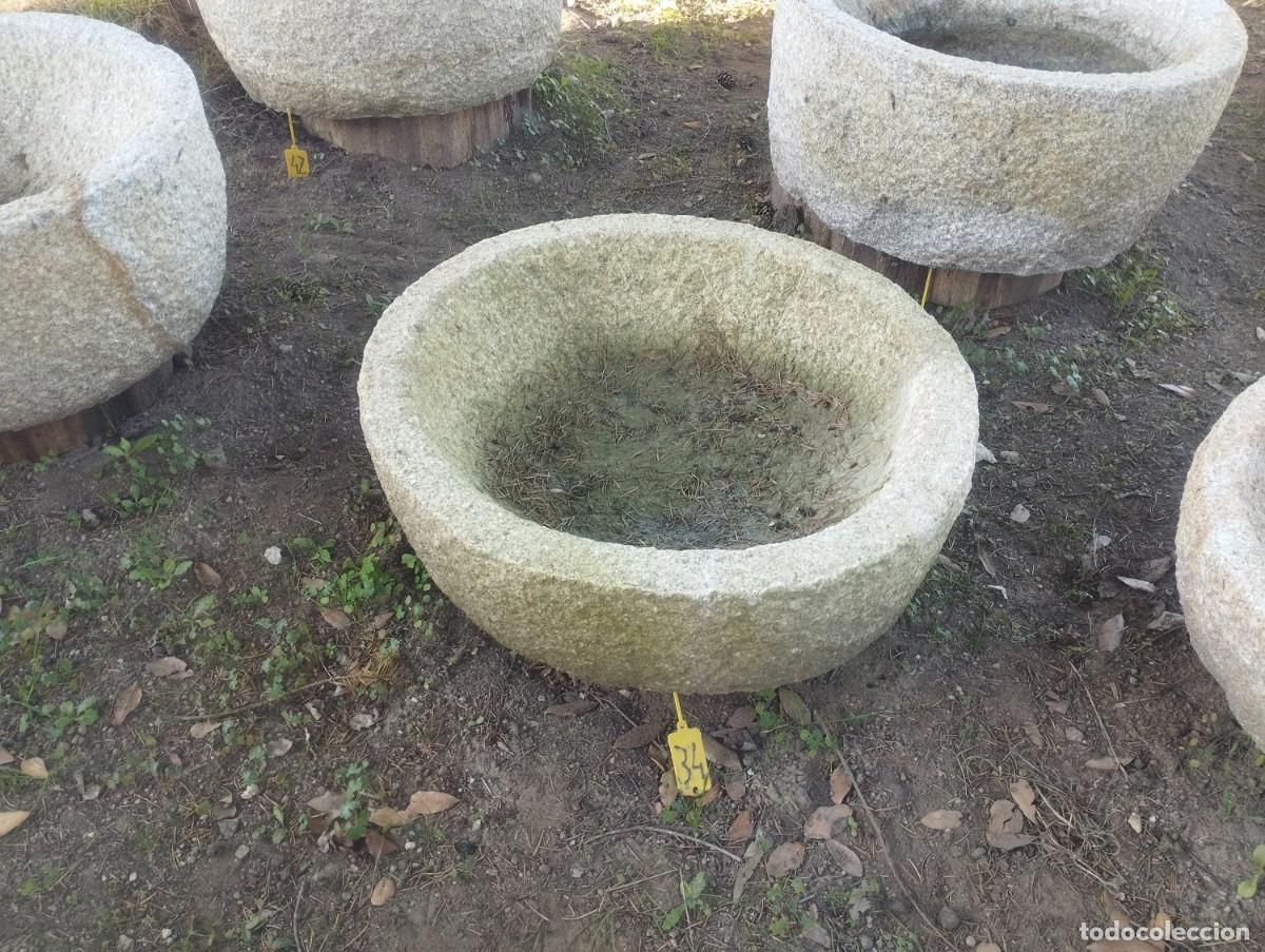 Artesan&iacute;a: Pila Circular de Granito 66cm // jrsanchezantiques - Foto 9