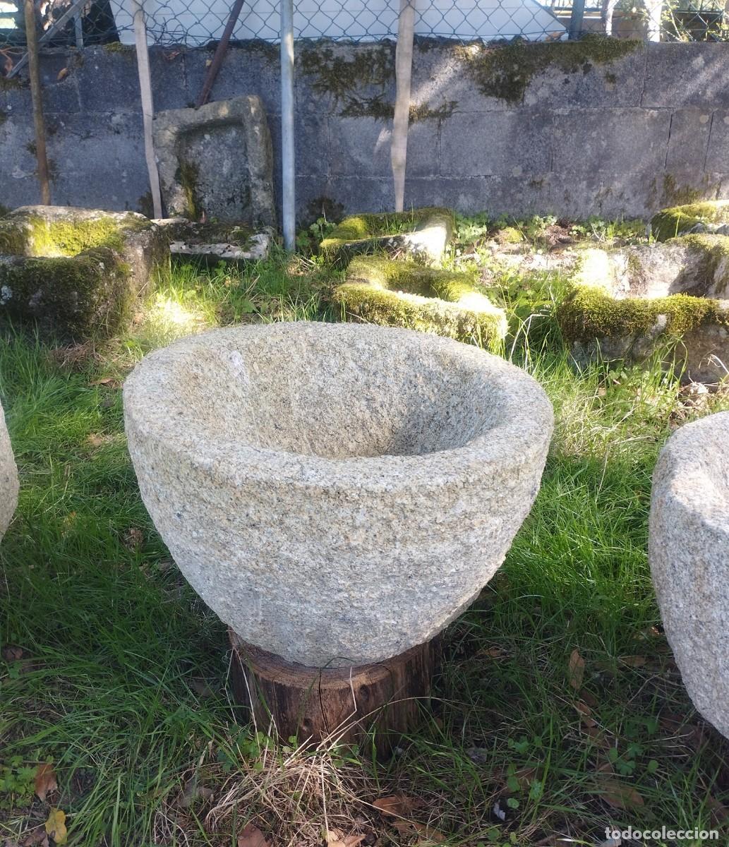 Artesan&iacute;a: Pila Circular de Granito 43cm //jrsanchezantiques - Foto 8