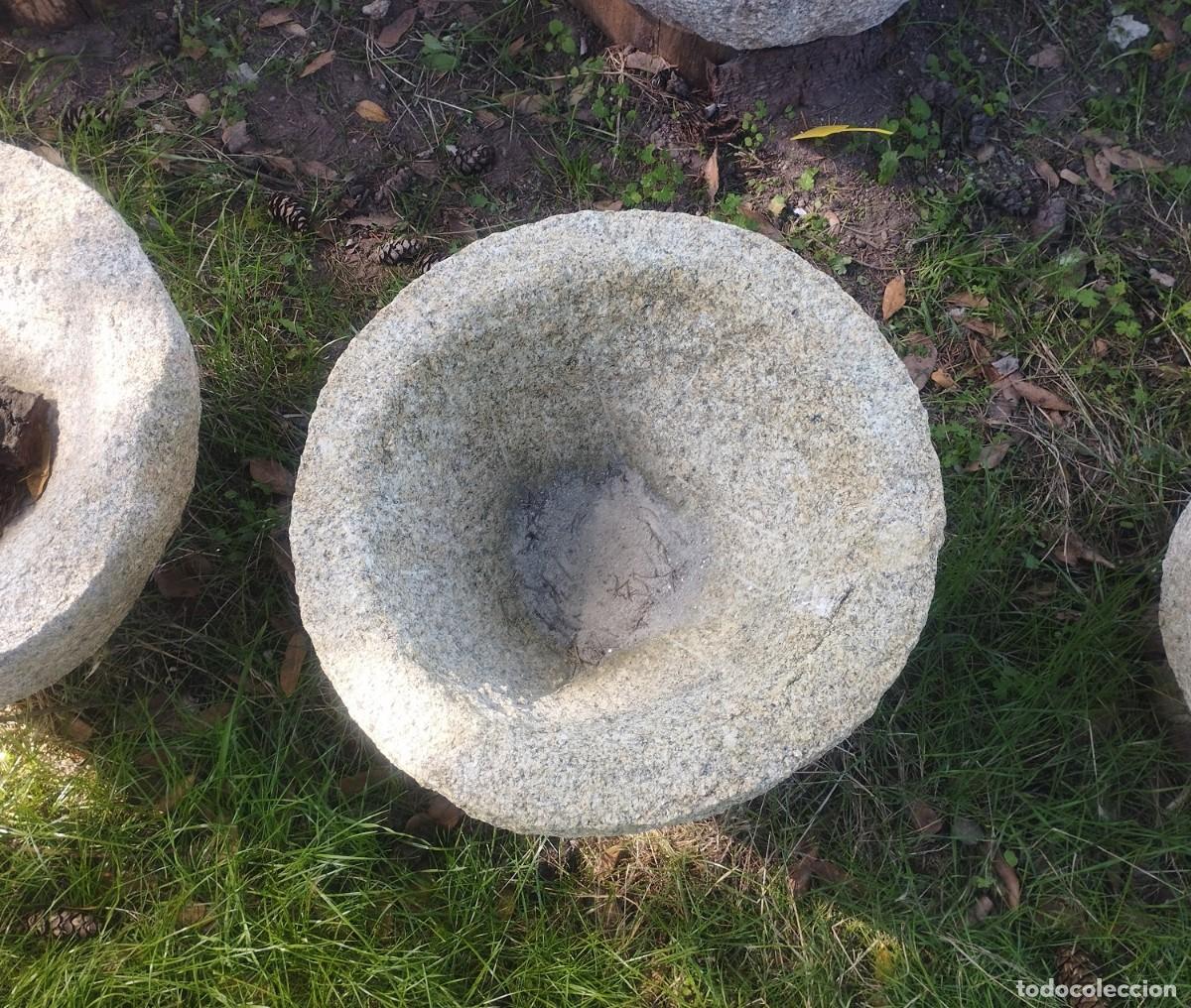 Artesan&iacute;a: Pila Circular de Granito 43cm //jrsanchezantiques - Foto 10