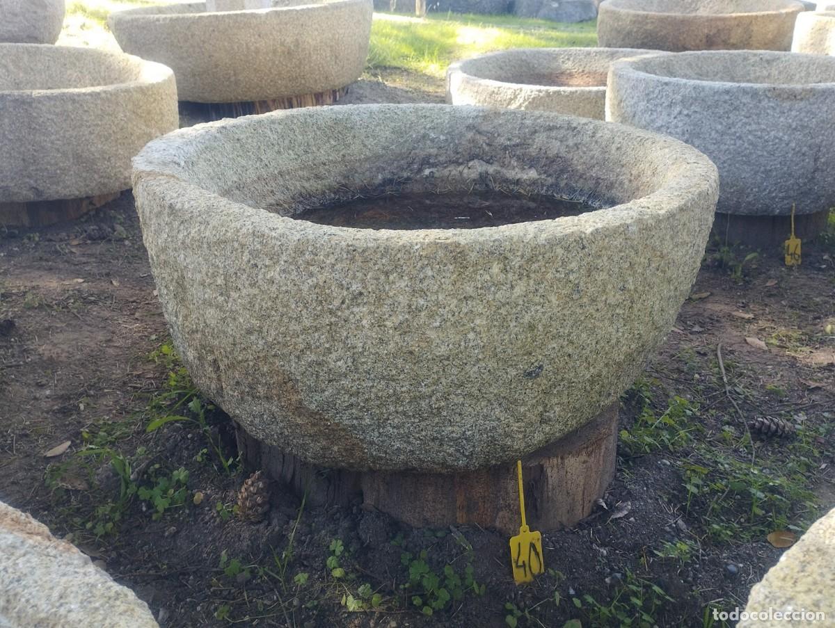 Artesan&iacute;a: Pila Circular de Granito 70cm //jrsanchezantiques - Foto 1
