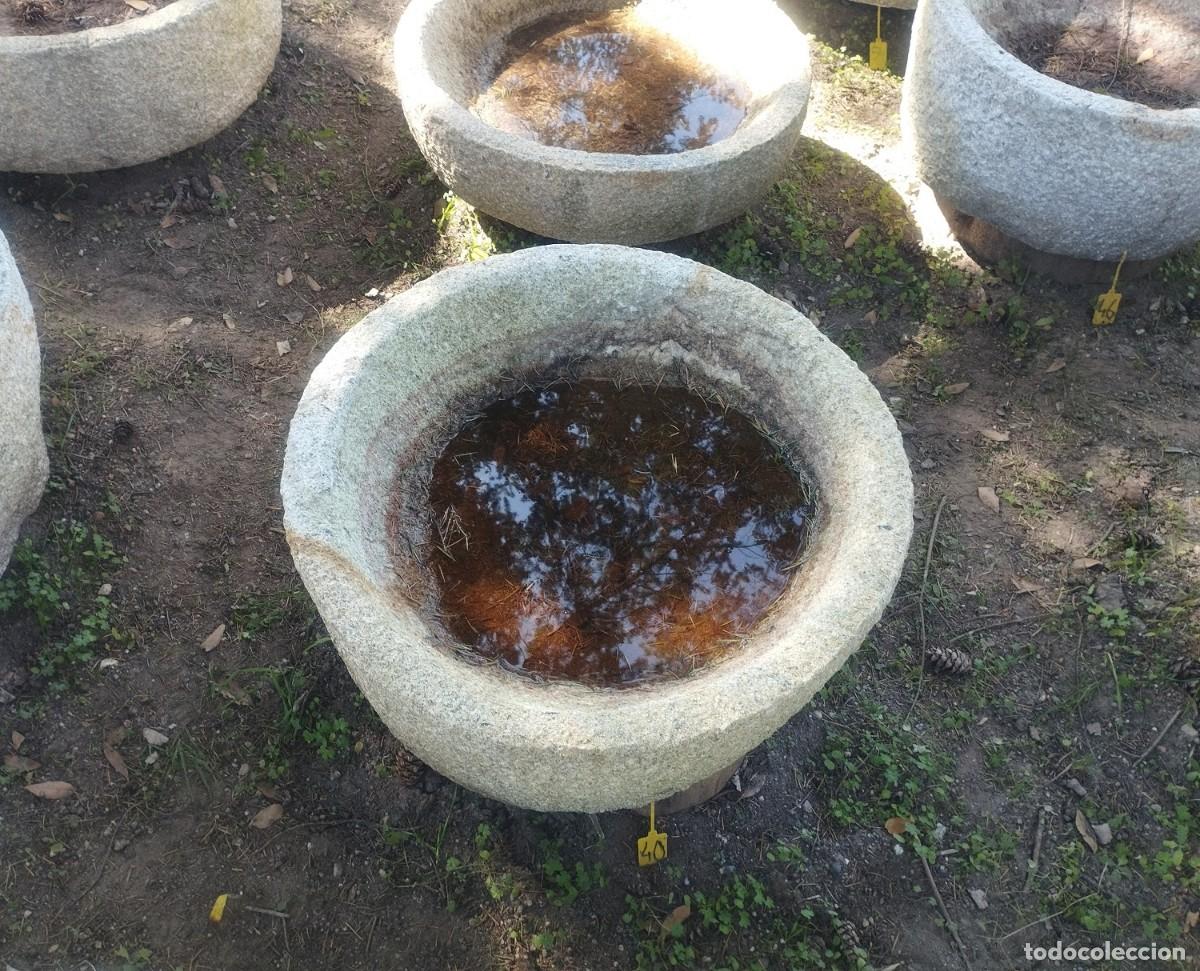 Artesan&iacute;a: Pila Circular de Granito 70cm //jrsanchezantiques - Foto 4