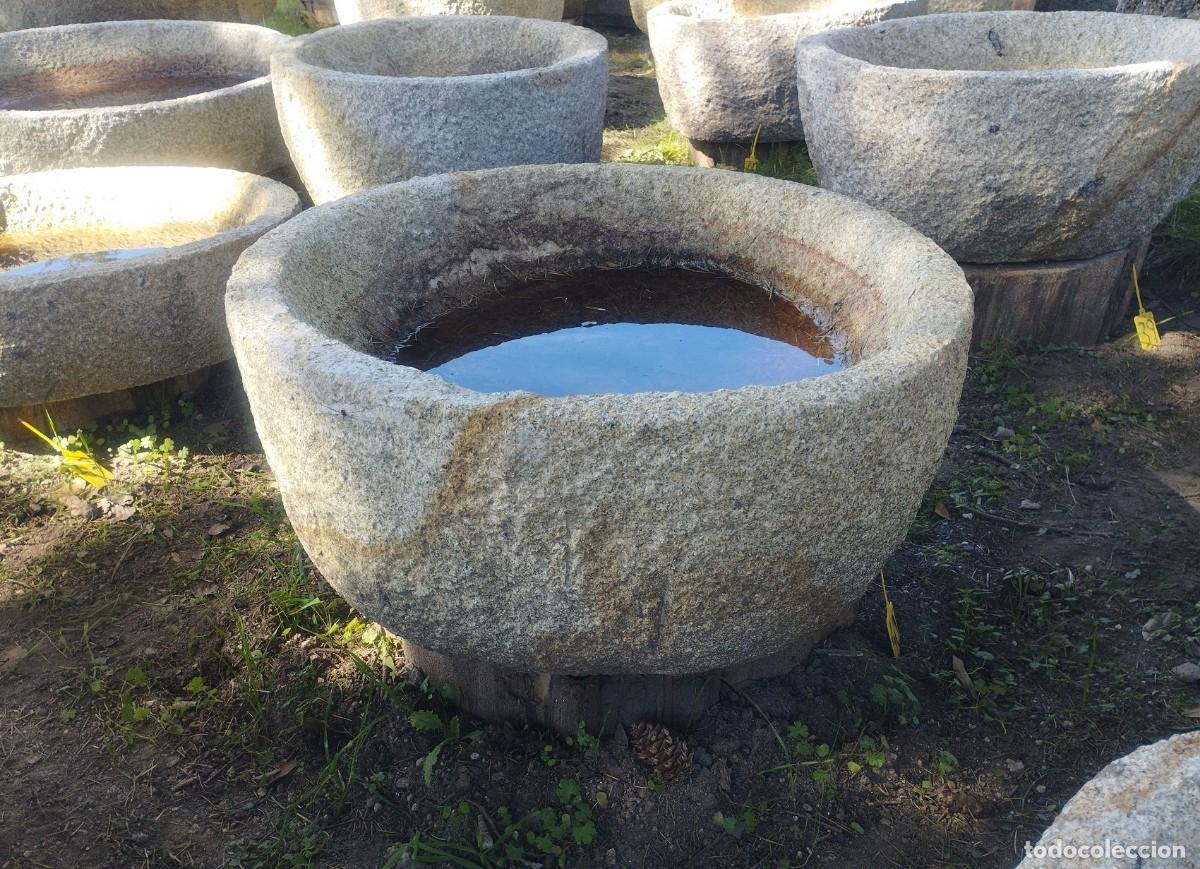 Artesan&iacute;a: Pila Circular de Granito 70cm //jrsanchezantiques - Foto 5