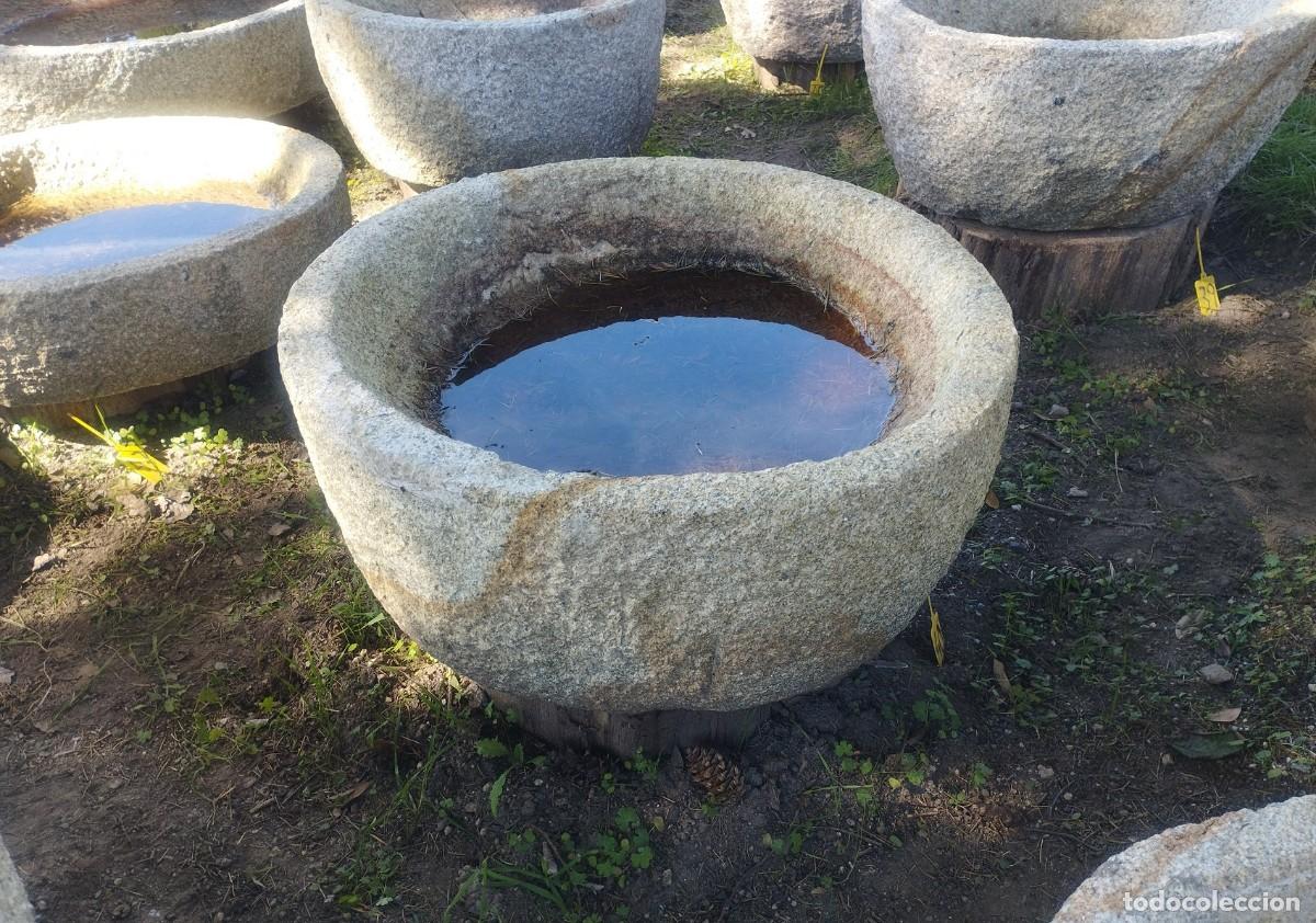 Artesan&iacute;a: Pila Circular de Granito 70cm //jrsanchezantiques - Foto 6