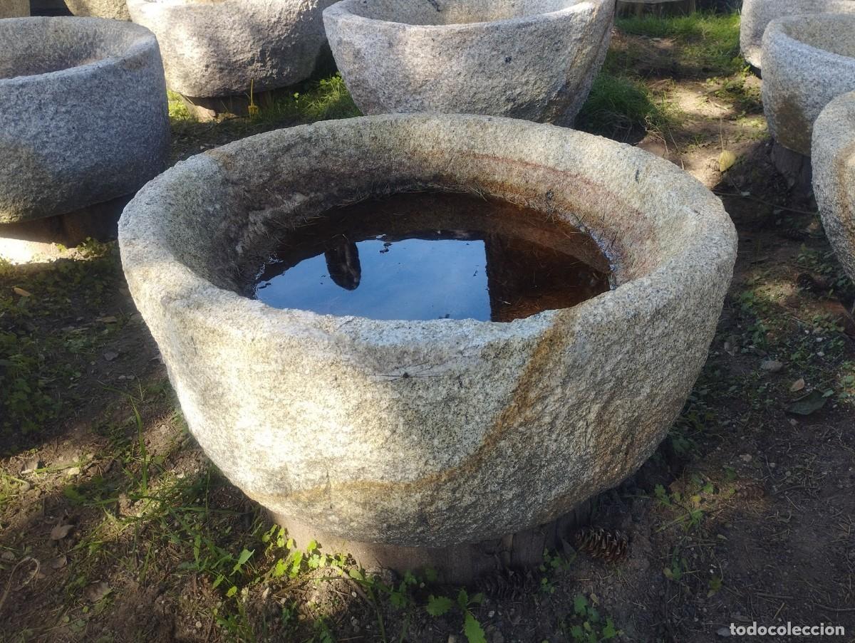 Artesan&iacute;a: Pila Circular de Granito 70cm //jrsanchezantiques - Foto 8