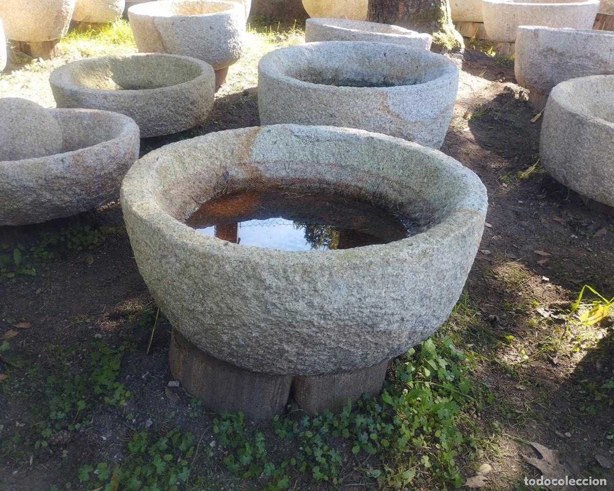 Artesan&iacute;a: Pila Circular de Granito 70cm //jrsanchezantiques - Foto 9