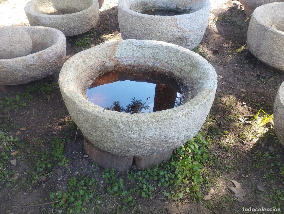 Artesan&iacute;a: Pila Circular de Granito 70cm //jrsanchezantiques - Foto 10